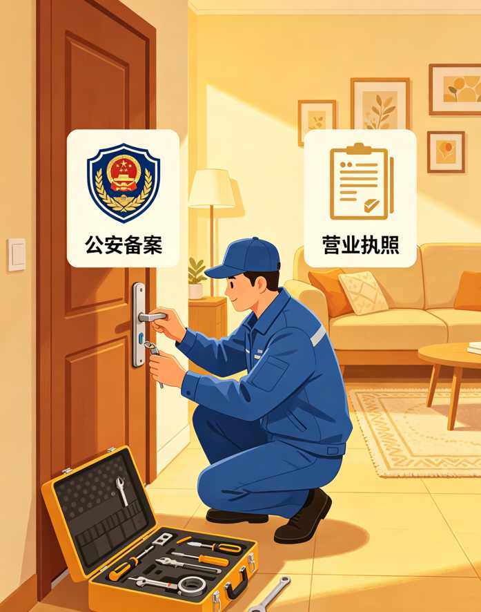 延庆区八达岭智能锁维修_开锁换锁芯 备案商家
